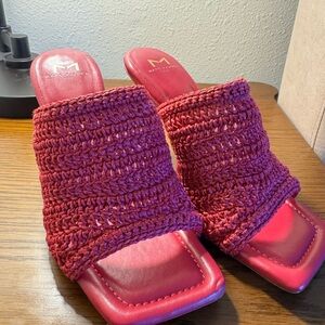 Marc Fisher Dako Sandal Medium Pink